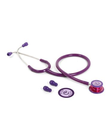 Dual Head Stethoscope for Doctors & Nurses - High Acoustic Sensitivity Durable & Comfortable - Lightweight Medical Tool (Purple - Buy Online on GoSupps.com