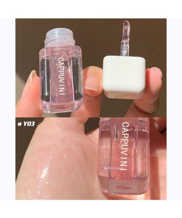 Sitovely 3 Colors Jelly Hydrating Lip Oil Set - Fruit Extract Moisturizing Lip Gloss for Nourishing Lip Care - Buy Online on GoSupps.com