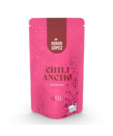 Se or L pez ancho chili screamed 30g - authentic Mexican spice dried mild chilli flakes for more flavor chili powder for salsas