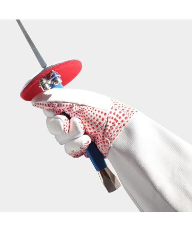 Silicone Non-Slip Fencing Glove for Adults & Children - Professional Washable Design for Foil, Epee, & Sabre - XX-Small Right - Buy Online on GoSupps.com