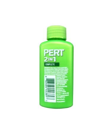 Buy Pert Plus 2-in-1 Shampoo & Conditioner Classic Clean - 1.70 oz (Pack of 8) | International Shipping Available - Buy Online on GoSupps.com