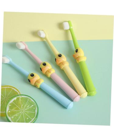 Buy Minkissy 4-Piece Cartoon Baby Toothbrush Set | Portable & Sensitive Design for Kids | International Shipping Available - Buy Online on GoSupps.com