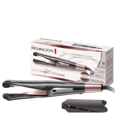 Remington smooth iron & curling iron - Curl & Straight Confidence 2in1 MultiSstyler Upgrade (curved styling plates for smoothing curling & waves) 150-230 C hair smoothing S6606B Amazon exclusively Hair smoothing 2in1 - Buy Online on GoSupps.com