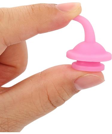 Gufastoe 10pcs Original and Mini Nipples with Syringes for Pets - Pink - Buy Online on GoSupps.com