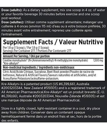EFX Sports Kre-Alkalyn Powder 500g PH-Correct Creatine Monohydrate | Multi-Patented Formula Gain Strength Build Muscle & Enhance Performance Cherry Bomb 500 gram Cherry Bomb 500 g (Pack of 1) - Buy Online on GoSupps.com