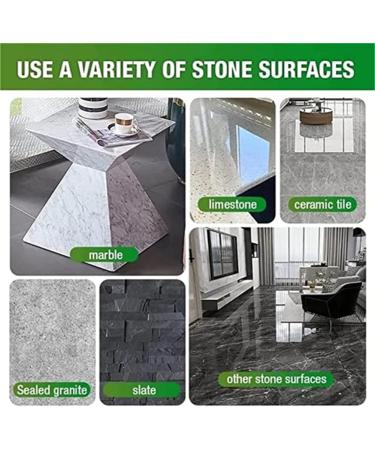 Nano Crystal Coating Agent for Tile & Furniture Marble Nano Crystal Plating Agent Stone Crystal Plating Agent Coating of Stone Nanocrystals Marble Stain Remover universal stone cleaner (2PC 160ML) 2PC 160ML - Buy Online on GoSupps.com