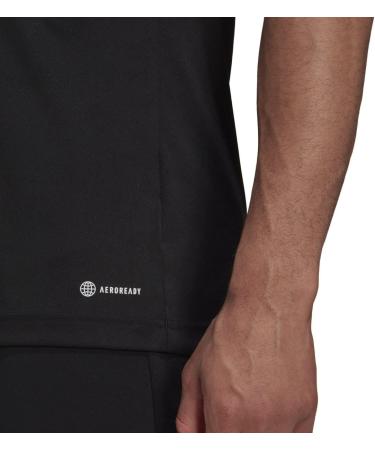 Buy adidas Men's Entrada22 Football T-Shirt L Black - International Shipping Available | Stylish Sportswear for Football Enthusiasts - Buy Online on GoSupps.com