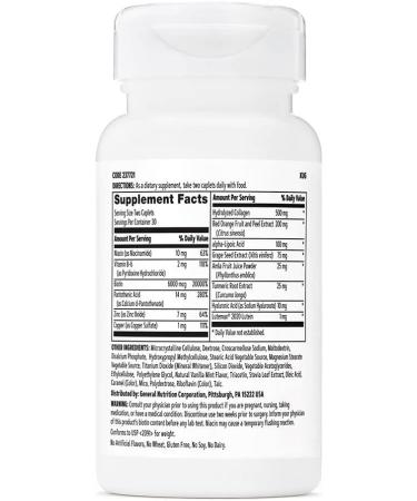GNC Women's Hair Skin Nails Formula 60 Caplets - Advanced Support - Buy Online on GoSupps.com