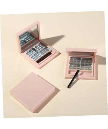 FOMIYES 4 Pcs Highlighters Lip Balm Containers Pink Makeup Empty Eye Shadow Pallet Lipstick Cosmetic Compact 1 count (Pack of 1) Pinkx2pcs - Buy Online on GoSupps.com