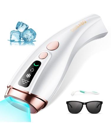 Laser Hair Removal for Women Permanent, IPL Hair Removal Device with Cooling System, at-home Painless Hair Removal for Facial Armpits Legs Bikini Line Whole Body, Unlimited Flashes, Comes with Goggles
