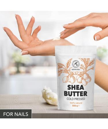Beurre de Karit 500g - Butyrospermum Parkii Butter - Afrique - Ghana - Pur Beurre de Shea - Huile de Shea - Bon avec L'Huile Essentielle pour Beaut - Massage - Soin du Corps 500 g (Lot de 1) - Buy Online on GoSupps.com