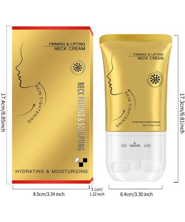  Generisch Women's Lifting Neck Cream - 120g - Moisturizing Cream for Teenagers - With Massage Roller for Travel Home Hotel Dorm Family and Friends - Buy Online on GoSupps.com