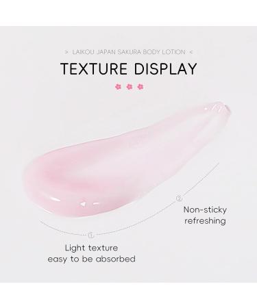 BSMKCL Luxury Firming Body Lotion for Women Extra Dry Skin Repair - Hydrating Nourishing JAPAN SAKURA Glowing Moisturizer Cream with Niacinamide & Vitamin C Non-Sticky & Fast Absorbing Silky 200ml - Buy Online on GoSupps.com