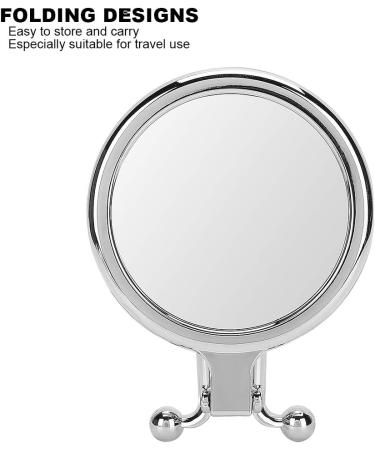 Magnifying Mirror Adjustable the Angle Cosmetic Mirror Double Sided for Girl Women Gift for Home Bathroom Bedroom - Buy Online on GoSupps.com