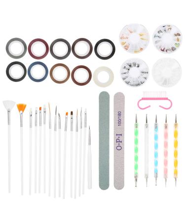 Manicure Tools DIY Decoration Portable Durable Nail File Acrylic for Nail Salon for Home