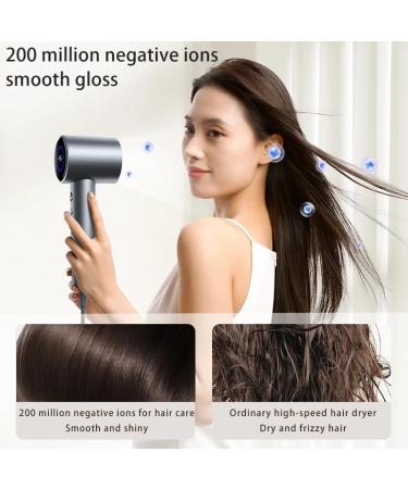 Professional 105 000 RPM Negative Ionic Hair Dryer | Digital Display Thermo-Control Low Noise Diffuser & Nozzle for Fast Drying - Worldwide Shipping - Buy Online on GoSupps.com