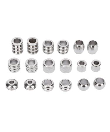 Viking Hair Pearls | 18 Premium Stainless Steel Dread Accessories for Stylish Hair - Buy Online on GoSupps.com