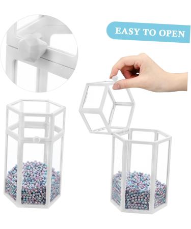 Mikinona Box Makeup Brush Storage Bucket Makeup Eyeliner Make up Organizers and Storage Eyeliner Organizer 21.5x12cm White - Buy Online on GoSupps.com