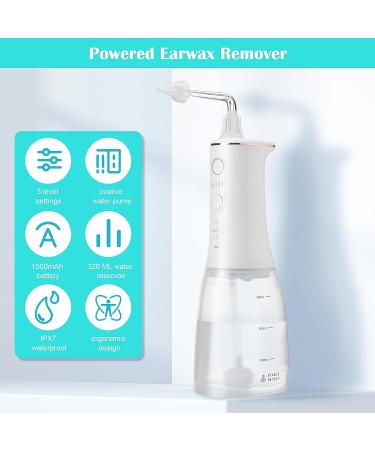 Grathia Electric Ear Wax Removal Kit - 360 Rotatable, 3 Pressure Modes - Effective for Adults and Kids - Buy Online on GoSupps.com