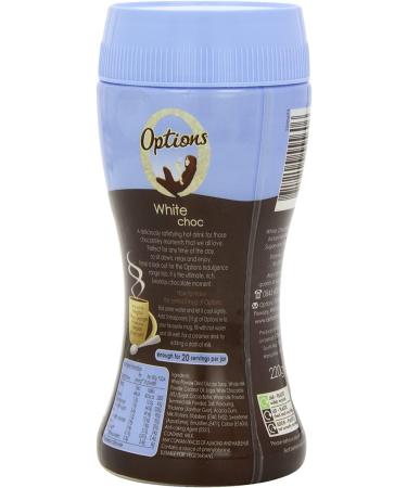 Options White Choc 220 g - Buy Online on GoSupps.com