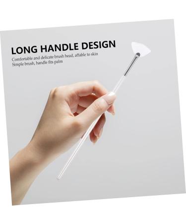 Housoutil Beauty up Aluminum Brush Cream Suit Make Facemask Acid Applicator Tools Facial Brush Skincare Tool Body Mix White Nylon Lip Gloss - Buy Online on GoSupps.com