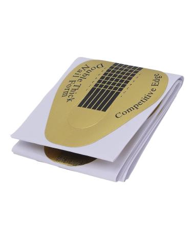 100pcs Self Adhesive Nail Form Guide Stickers - Nail Tips Extension & Manicure Accessories for Perfect Nails - Buy Online on GoSupps.com