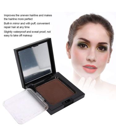 Dark Brown Hairline Powder - Waterproof Hair Shadow for Thinning Hair - 12g - Buy Online on GoSupps.com