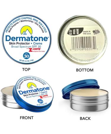 Dermatone SPF 30 Protection de la peau 0 5 once Tin - Buy Online on GoSupps.com
