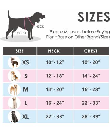 PHOEPET Reflective Large Breed Dog Harness with Handle | No Pull Vest for Easy On/Off | 2 Metal Rings, 3 Buckles | Medium Red - Buy Online on GoSupps.com