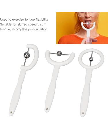 Tongue-Tip Exercise Set | 3-Part Mund Trainer for Oral Muscle Power & Speech Therapy | Tongue Training Tool for Enhanced Lateralization - Buy Online on GoSupps.com