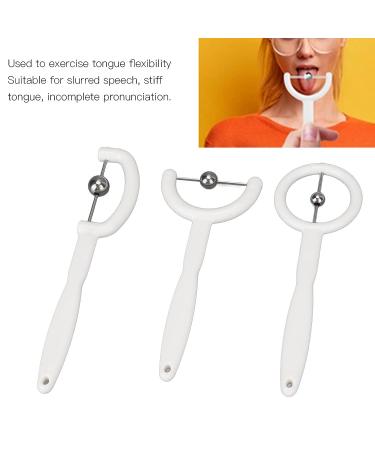 Stainless Steel Tongue Muscle Trainer Set - Oral Muscle Strength & Recovery Tools - Buy Online on GoSupps.com