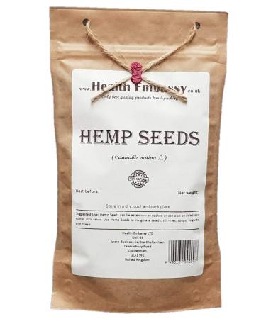 Health Embassy Chanvre Cultivé Graines (Cannabis sativa L.) / Hemp Seeds, 450g