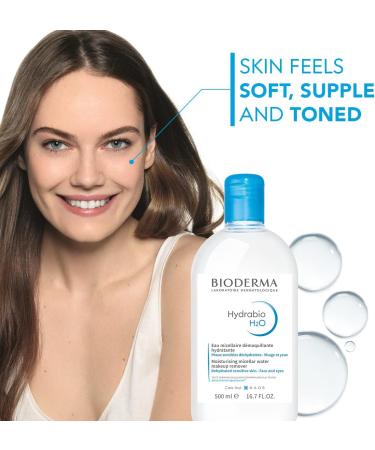 BIODERMA HYDRABIO H2O REV. 500ML PUMP Oriental 500 ml (Pack of 1) - Buy Online on GoSupps.com