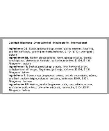 1 kg alcohol-free cocktail candy mix - Buy Online on GoSupps.com