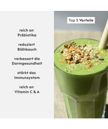Kiano Green Superfood Mix | 220g Detox & Immune Support | Eco-Friendly Superfoods with Alfalfa & Spirulina - Buy Online on GoSupps.com