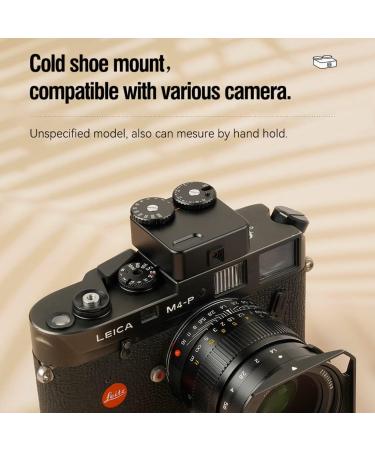 TTARTISAN Camera Light Meter Photometer for Dual Lens Reflex Camera - Hot Shoe Attachment - Buy Online on GoSupps.com