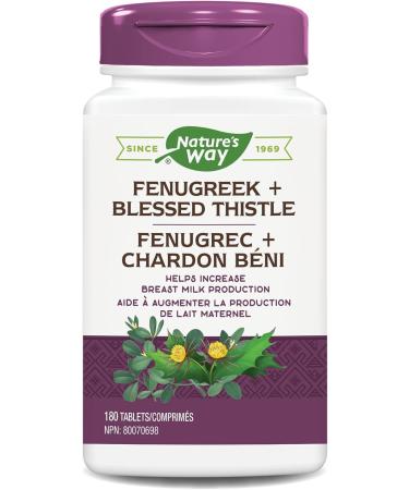 Nature's Way Fenugreek and Blessed Thistle | Fenugreek Seed Lactation Support Bundle Thistle + Seed - Buy Online on GoSupps.com