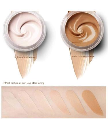 Waterproof Tattoo Concealer Set - 2pcs Makeup for Body, Birthmark, Scar & Spots Cover Cream - Men and Women - Two Colors - Buy Online on GoSupps.com