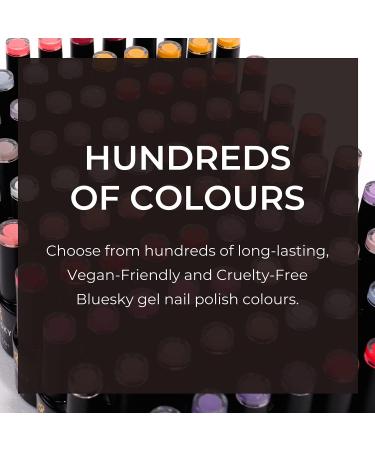 Bluesky Gel Nail Polish Shocking Pink Neon12 10 mlBright Bright Pink Neon Pink Long Lasting Chip Resistant 10 ml (Requires Drying Under UV LED Lamp) - Buy Online on GoSupps.com
