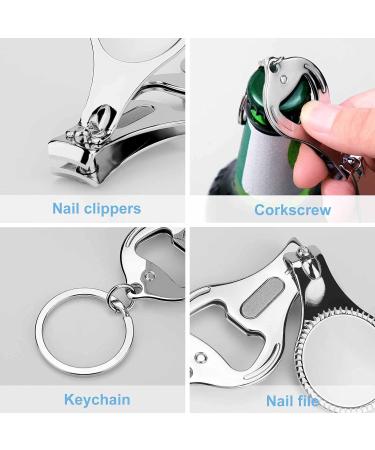 American Flag Ohio Printed Nail Clippers Sharp Sturdy Fingernail and Toenail Nail Clipper Cutters for Men Women/770 Style - Buy Online on GoSupps.com