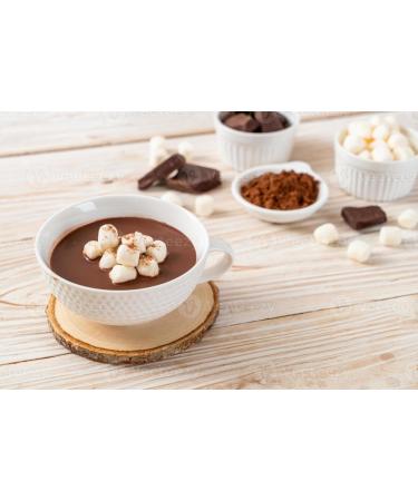 Spanish Hot Chocolate hazelnut flavour 10 sachets | Gluten Free Soya Free and Dairy-free Chocolate Drink | Vegan Hot Chocolate | Chocolate a la taza | 300 gr - Buy Online on GoSupps.com