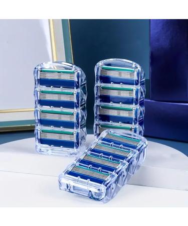 Buy 5 Anti-Friction Razor Blades for Men | Pack of 12 Razor Blade Refills - International Shipping - Buy Online on GoSupps.com