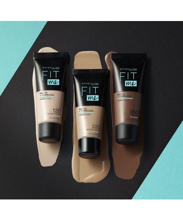Maybelline Fit Me Matte + Poreless Makeup No. 104 Soft Ivory - 30ml | All Skin Types | International Shipping - Buy Online on GoSupps.com