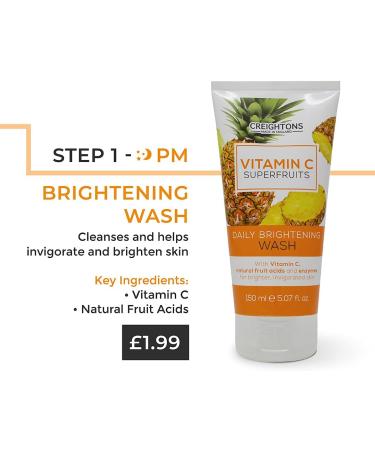 Creightons Vitamin C Superfruits Brightening Facial Wash - 150ml - Buy Online on GoSupps.com