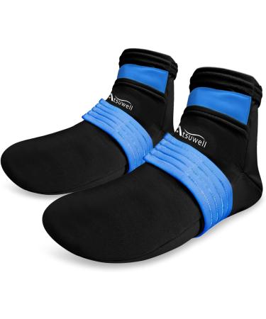Atsuwell Chemo Cold Therapy Socks - Reusable Gel Ice Pack for Neuropathy, Sprains, Swelling - Foot Pain Relief S/M Size - Buy Online on GoSupps.com