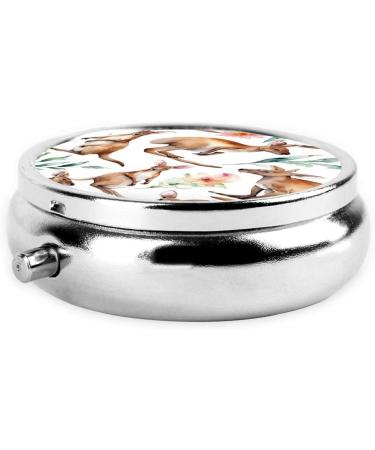 Funny Cartoon Kangaroo Pill Box | 3 Compartment Portable Travel Organizer for Medicines & Vitamins - Buy Online on GoSupps.com