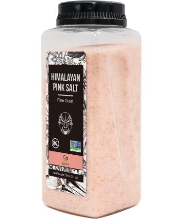 Soeos Himalayan Salt Fine Grain - 2.4lb (38.8oz) Natural Pink Salt for Cooking - Bulk Sea Salt for Culinary Use - Buy Online on GoSupps.com