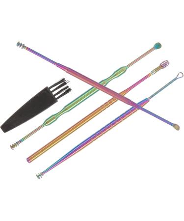 FOMIYES 5 Sets Ear Cleaning Kit - Ear Wax Removal Tools for Adults - Ear Spoon Ear Pick & Ear Wax Scoop - Effective Ear Care & Hygiene - Buy Online on GoSupps.com
