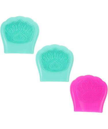 Ipetboom 3 Sets Cleaning Brush Face Silicon Facial Cleaner Woman Blackheads Removal Brushes for Cleaning Handheld Mat Scrubber Skin Cleansing Brush Facial Brush - Buy Online on GoSupps.com