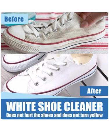 White Shoe Cleaning Cream - Multipurpose Stain Removal Cleaner - Buy Online on GoSupps.com